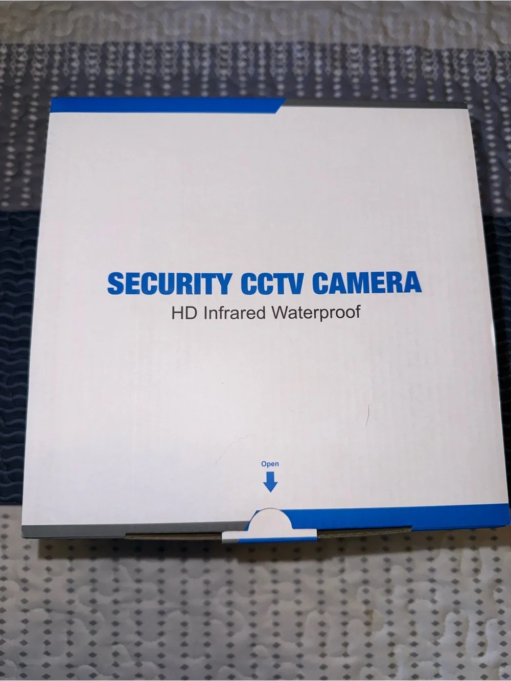 Security CCTV Camera HD Infrared Waterproof - White/Blue MAKE AN OFFER